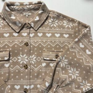 Women’s I Believe Flannel Sweater
Size 3XL, Brand New with Tags